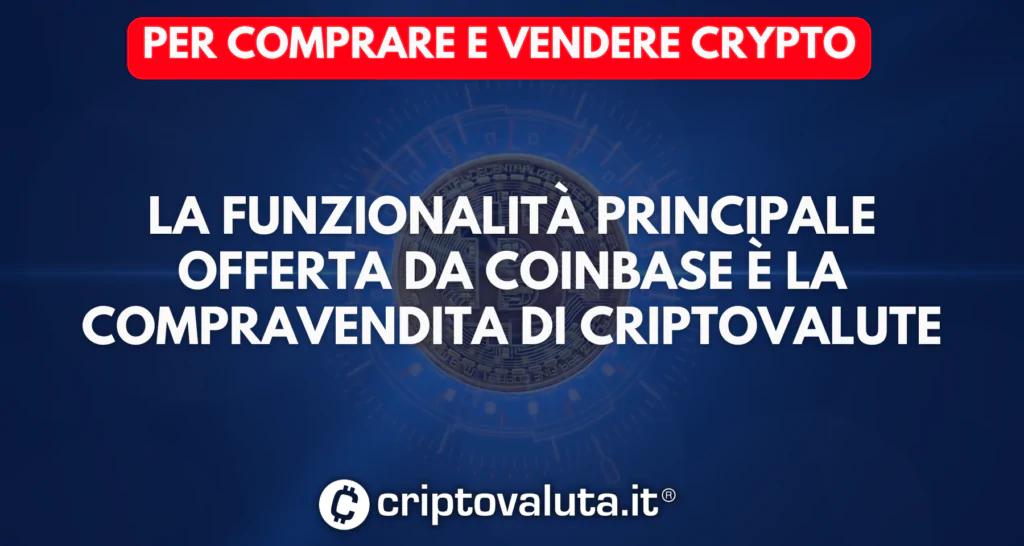 Coinbase compravendita crypto