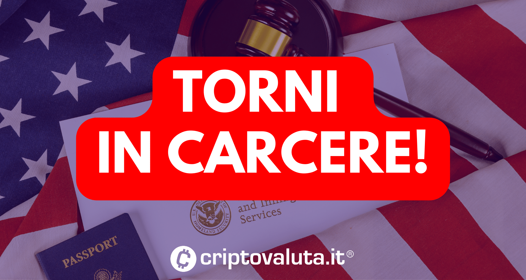 Carcere per il personaggio CRYPTO | Il Dipartimento vuole...