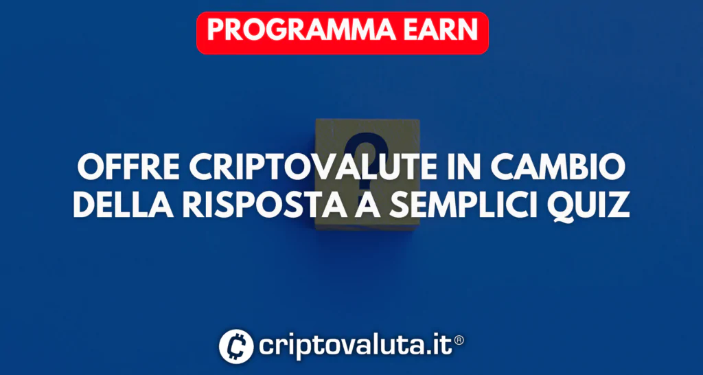 Programma earn di Coinbase