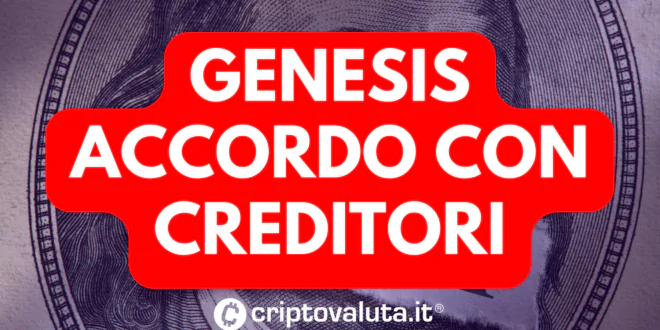 Genesis - accordo con i creditori