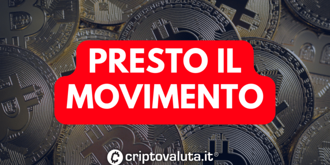 BTC ATTESA MOVIMENTO