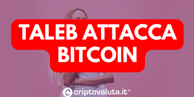 TALEB CONTRO BITCOIN