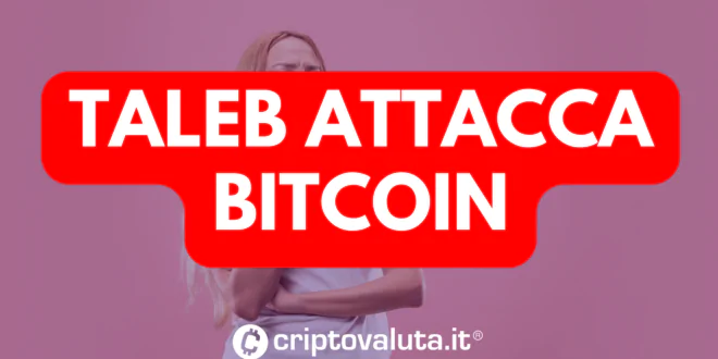 TALEB CONTRO BITCOIN