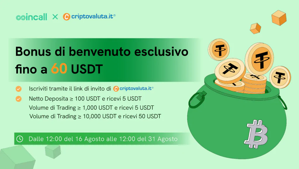 Promozione Coincall Criptovaluta.it