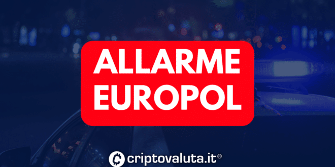 ALLARME EUROPOL CRYPTO