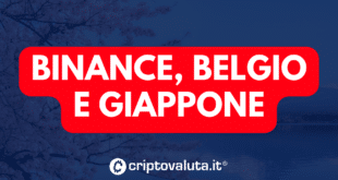 BINANCE GIAPPONE BELGIO
