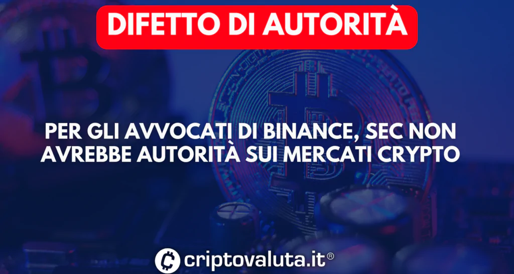 Difetto autorità analisi