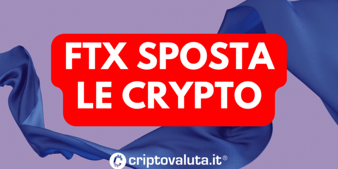 MOVIMENTI CRYPTO FTX