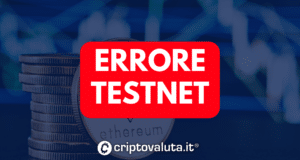 Testnet errore Ethereum