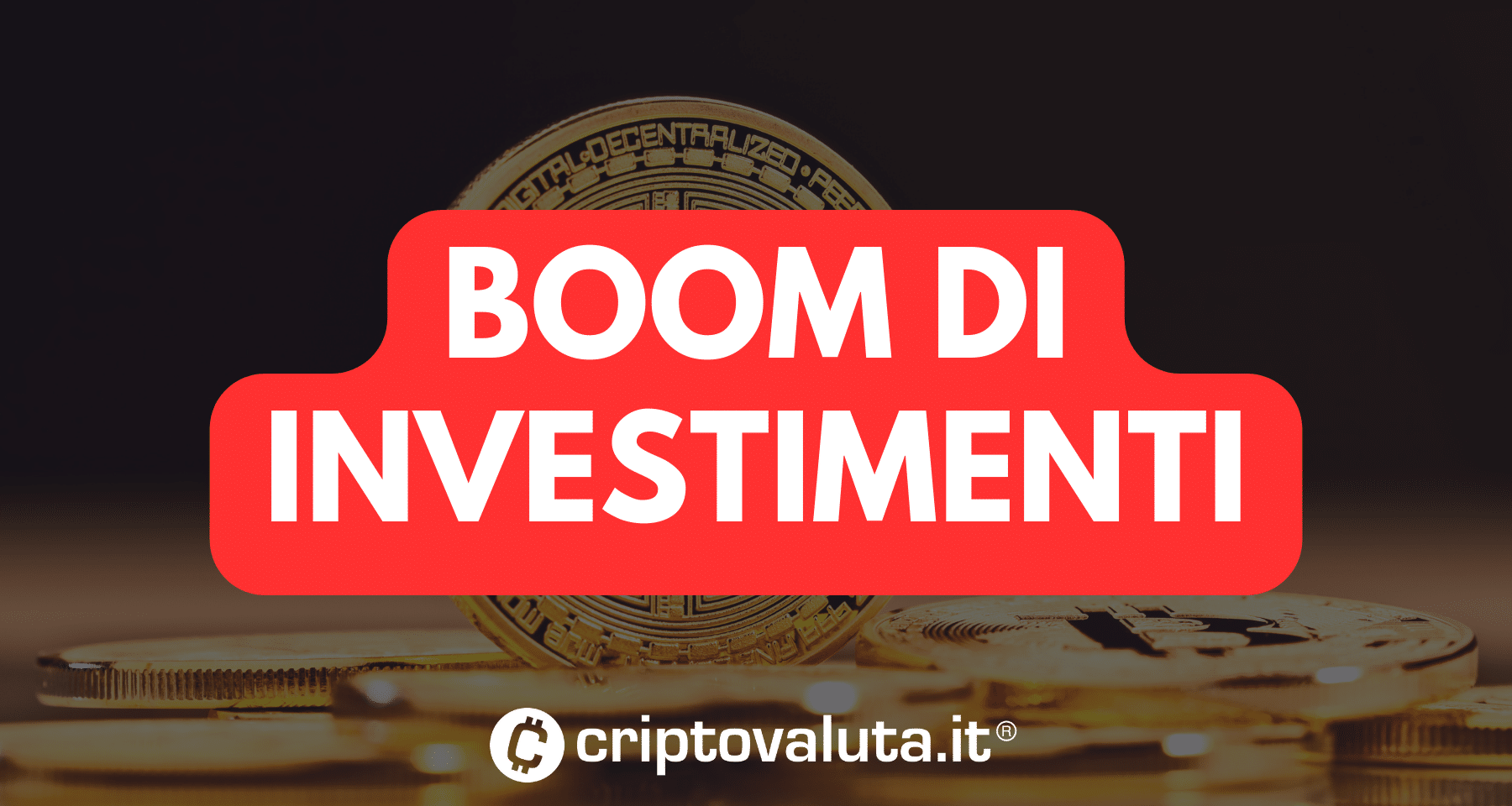 Crypto: boom investimenti  | Solana top dietro Bitcoin