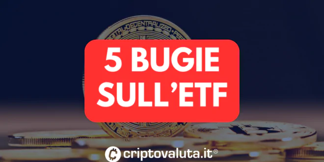 5 bugie ETF
