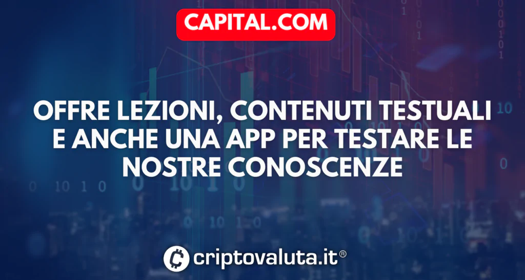 Capital.com cosa offre corsi