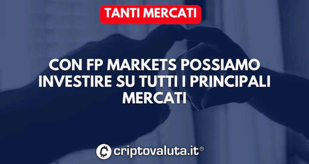 Scelta mercati FP markets