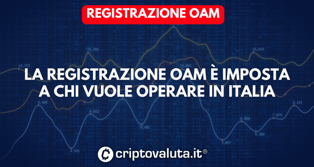 La registrazione OAM