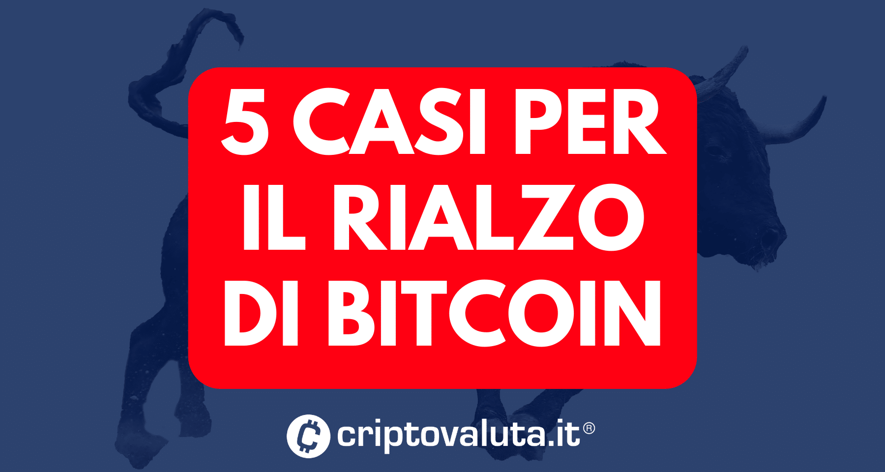Bitcoin ha 5 casi BULLISH | Economia ci dice che...