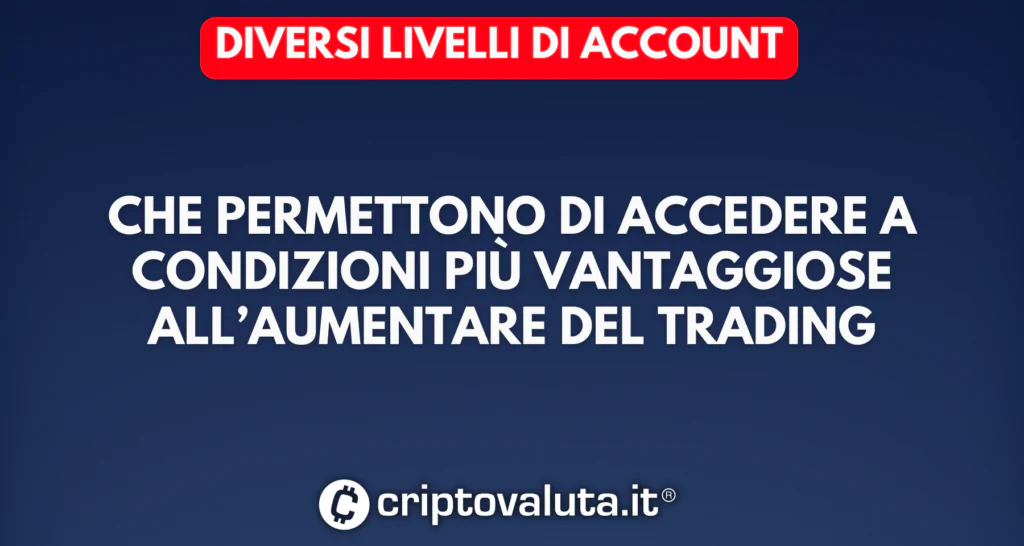 Diversi livelli account YouHodler