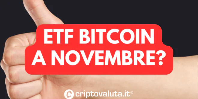 ETF BITCOIN SPOT NOVEMBRE