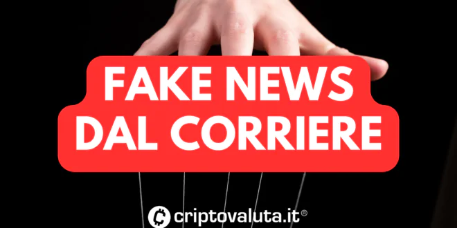 FAKE NEWS CORRIERE