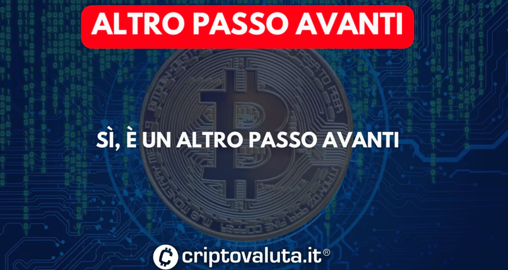 Altro passo avanti