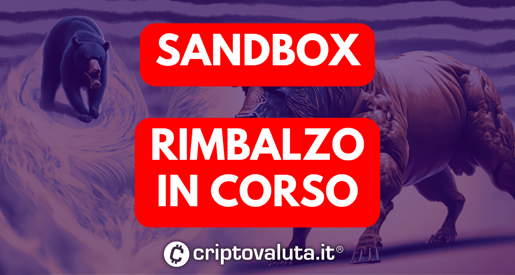 The Sandbox: in risalita al break out del canale ribassista | Prima resistenza a 0,38$