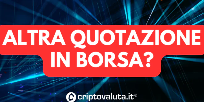 QUOTAZIONE IN BORSA