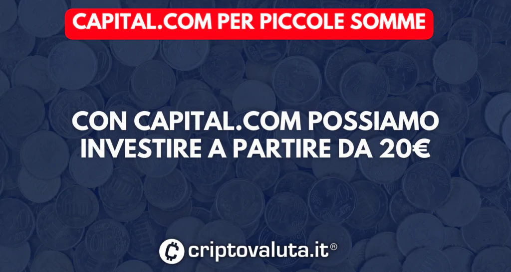 INvestire piccole somme con Capital.com