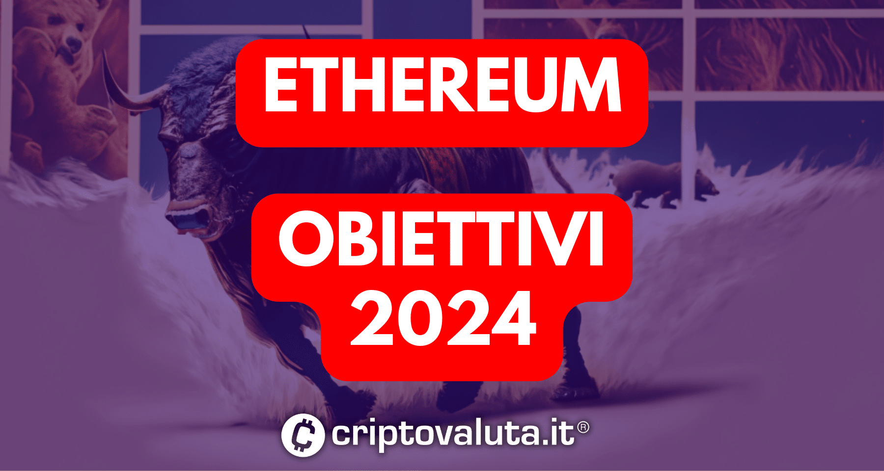 Ethereum: stretta nella morsa a 2.400$ | Previsioni e obiettivi 2024