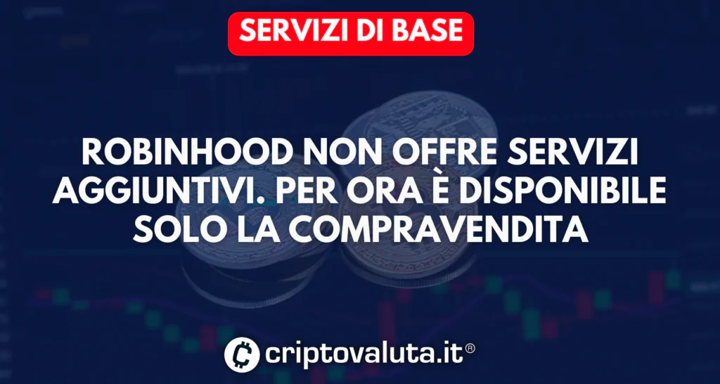 Robinhood servizi di base