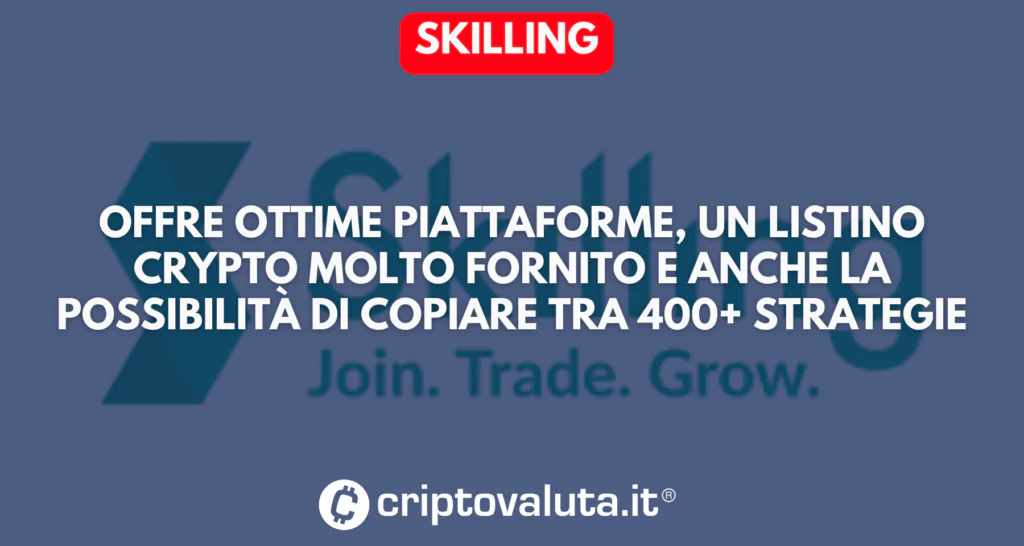 Sintesi su Skilling di Criptovaluta.it