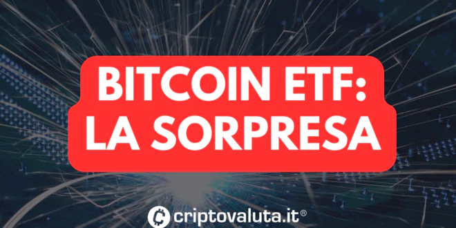 BITCOIN ETF SORPRESA