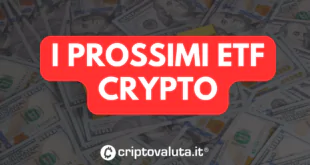 PROSSIMI ETF CRYPTO