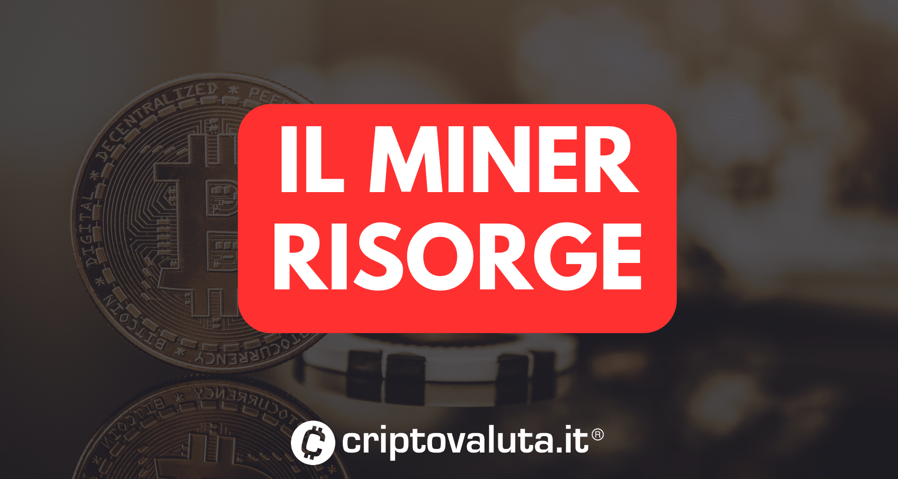 Crypto: miner esce da fallimento | Motori caldi per l'halving Bitcoin