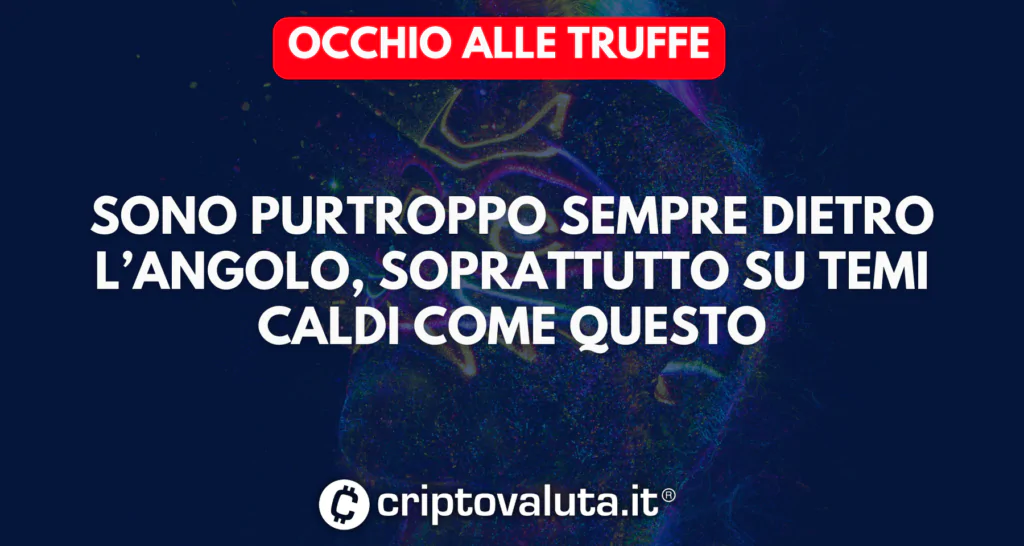 attenzione truffe