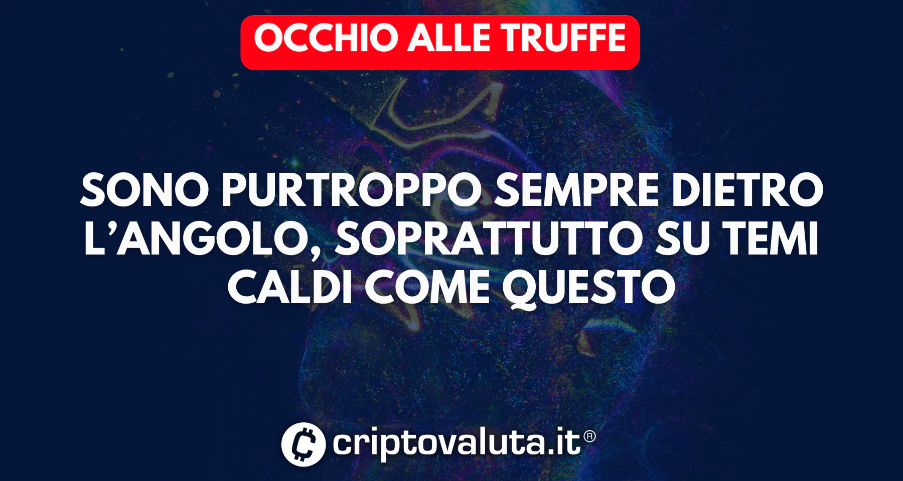 attenzione truffe