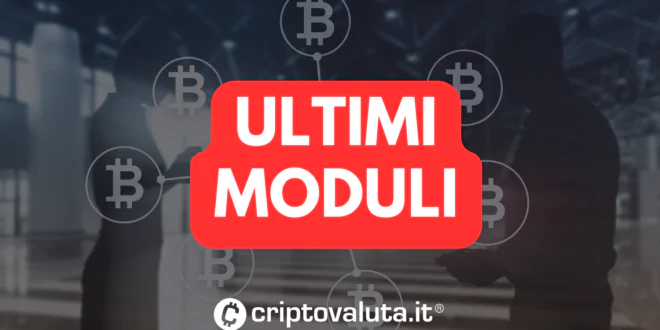 ULTIMI MODULI