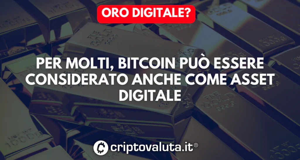 Oro digitale Bitcoin