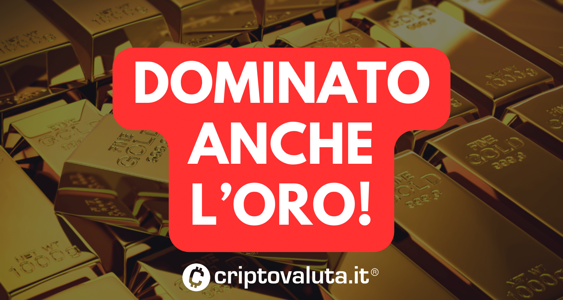 Battuto l'ETF sull'ORO! | Bitcoin domina e aiuterà anche Ethereum