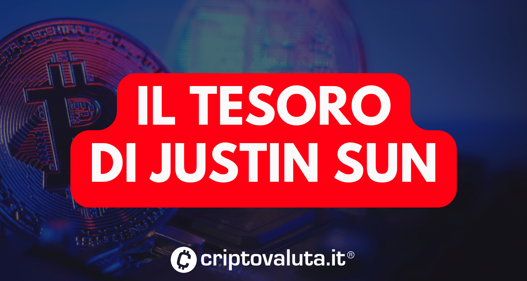 L'incredibile TESORO Bitcoin di Justin Sun | La rivelazione SHOCK