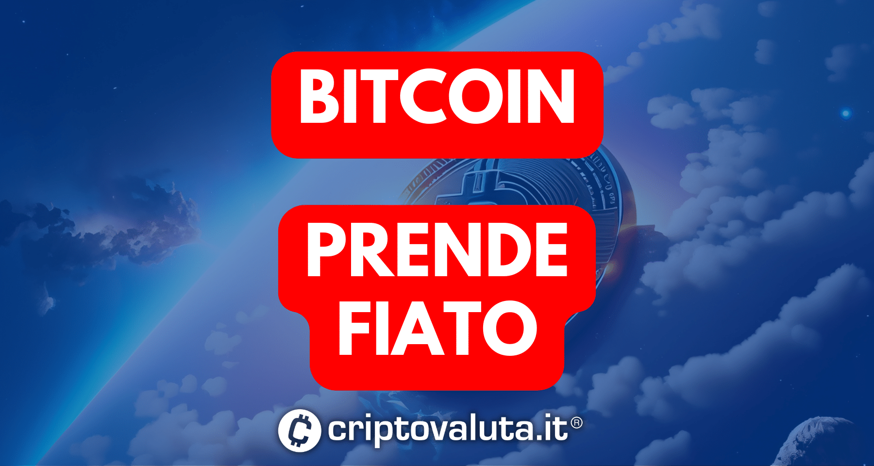 Bitcoin: ecco cosa serve per ripartire | Resistenza tra 67.400 e 69.000$
