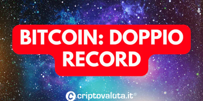 DOPPIO RECORD BITCOIN