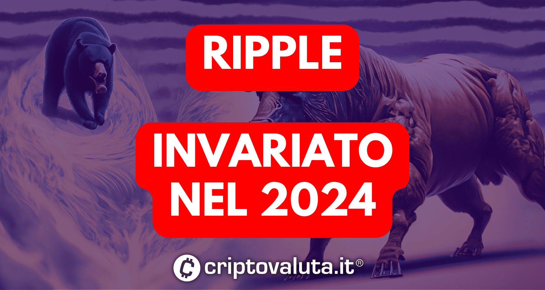 Ripple: ancora debole da inizio anno | Deve chiudere candela weekly sopra 0,70$