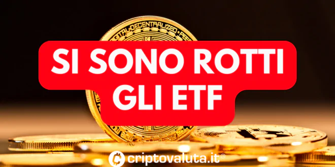 Si sono rotti gli ETF