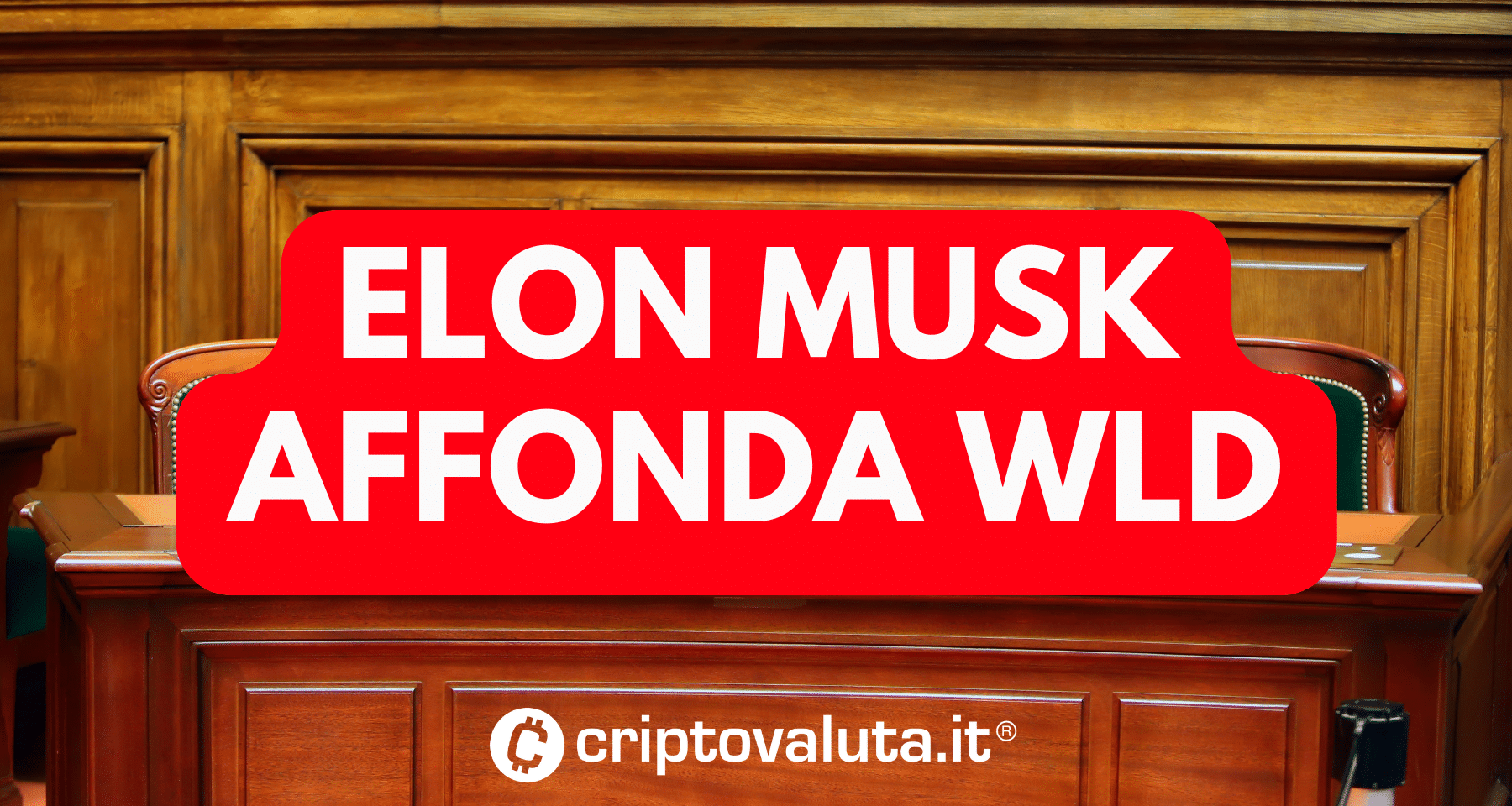 Elon Musk affonda anche crypto Worldcoin | -5% e tribunali pronti
