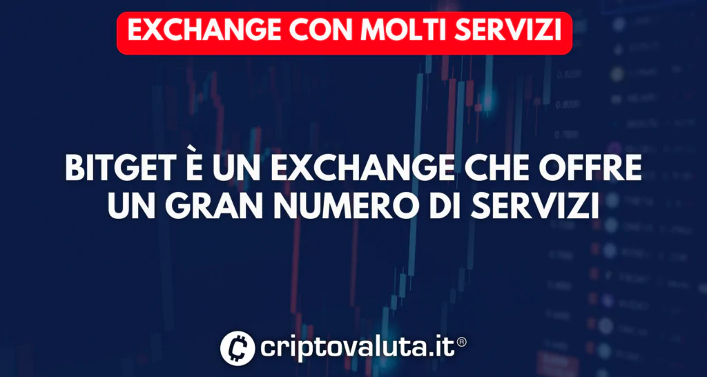 Exchange ricco servizi Bitget