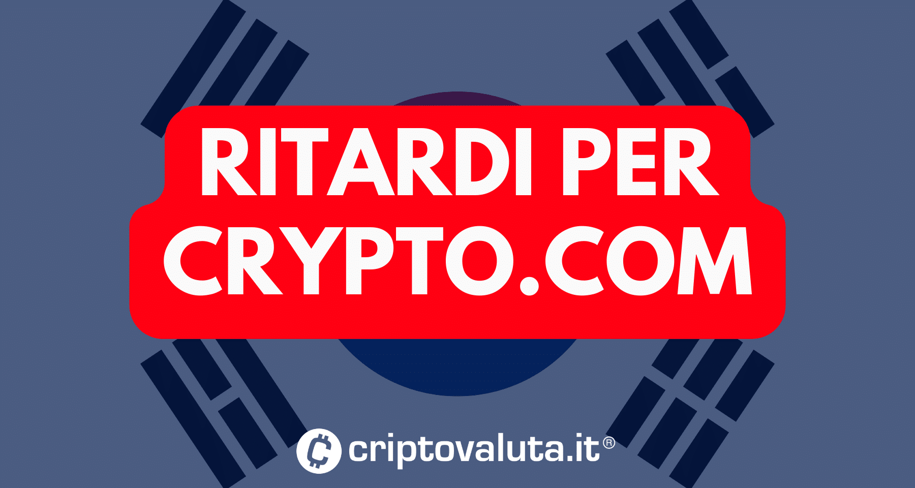 Crypto.com: per l'exchange problemi in Corea del Sud. Scambi crypto non partiranno il 29 aprile