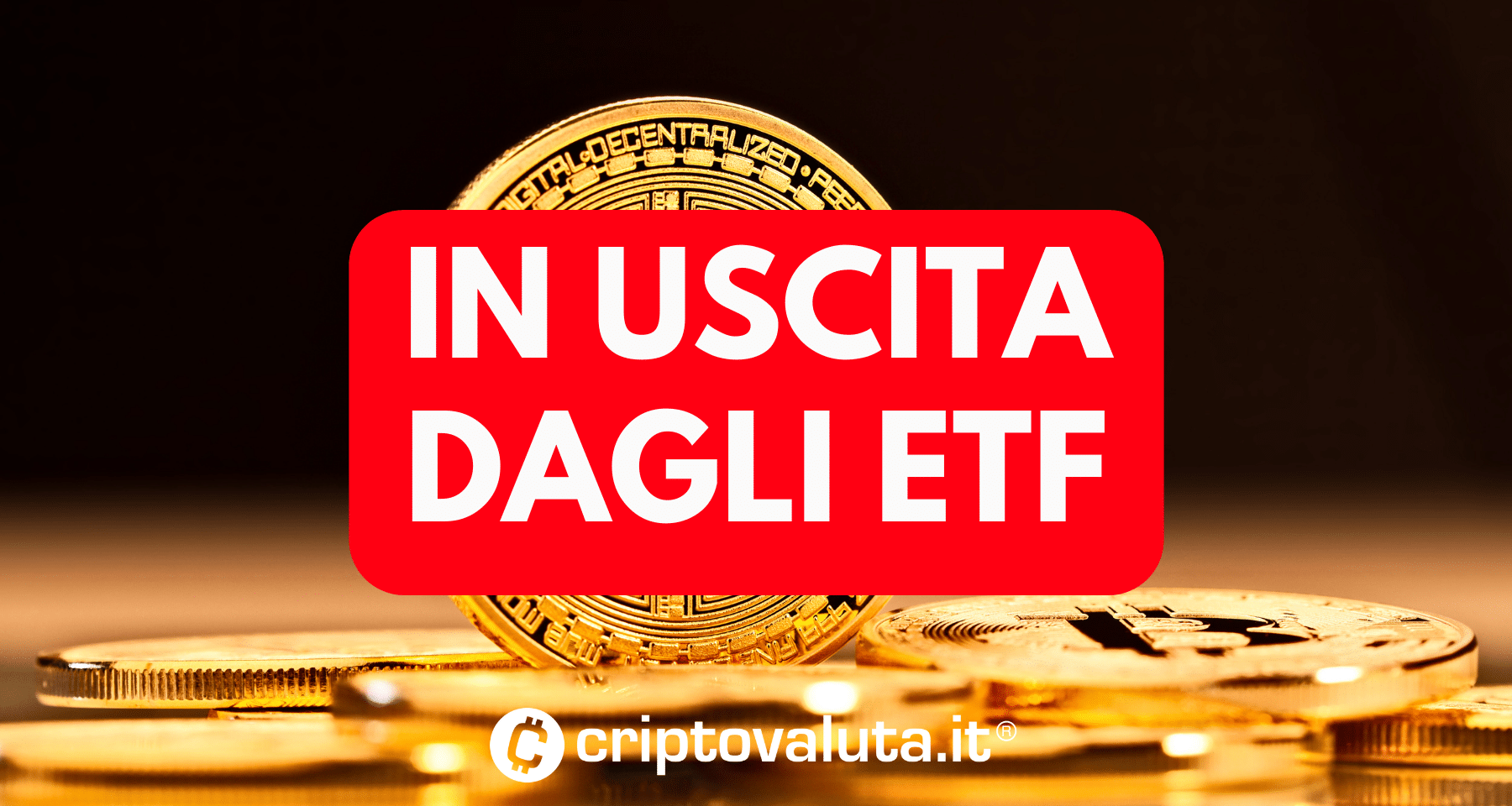 Ancora fuga dagli ETF Bitcoin: Grayscale affossa il comparto. BlackRock tiene ma non basta [ANALISI]
