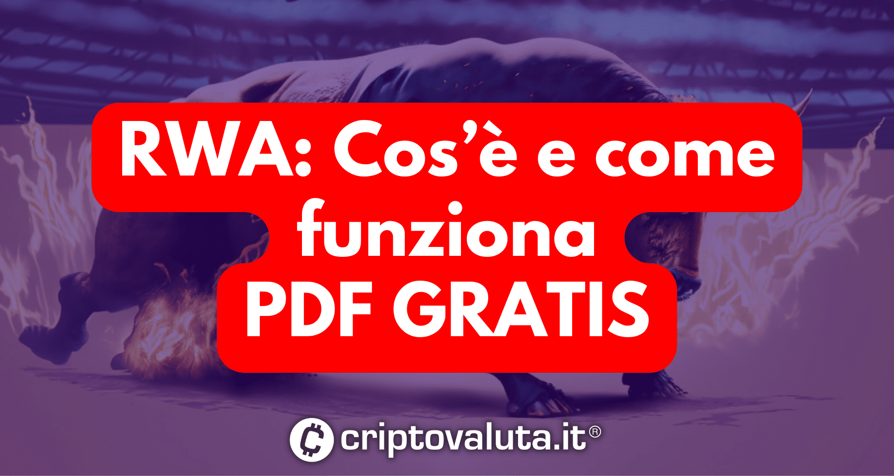 RWA: La Tokenizzazione di asset del mondo reale - Guida Pdf Gratis