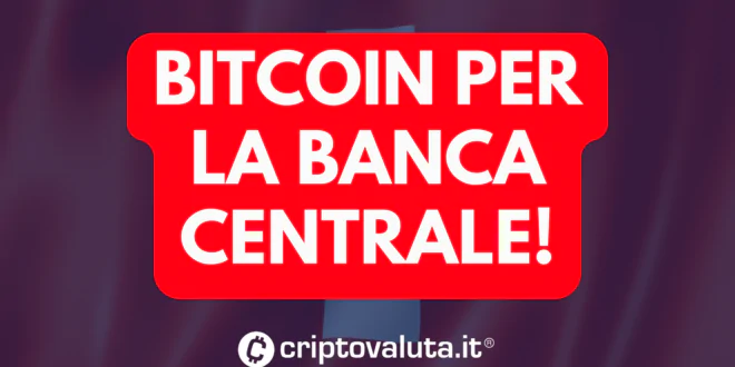 BITCOIN BANCA CENTRALE