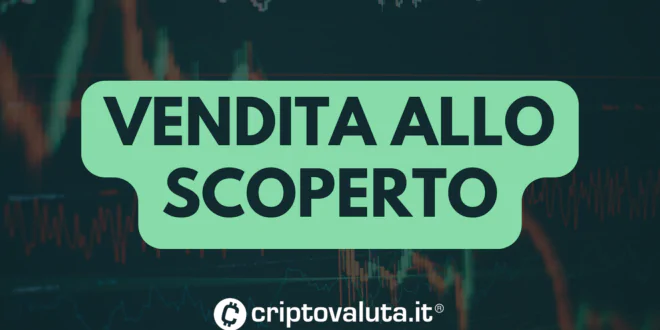 VENDITA SCOPERTO CRYPTO