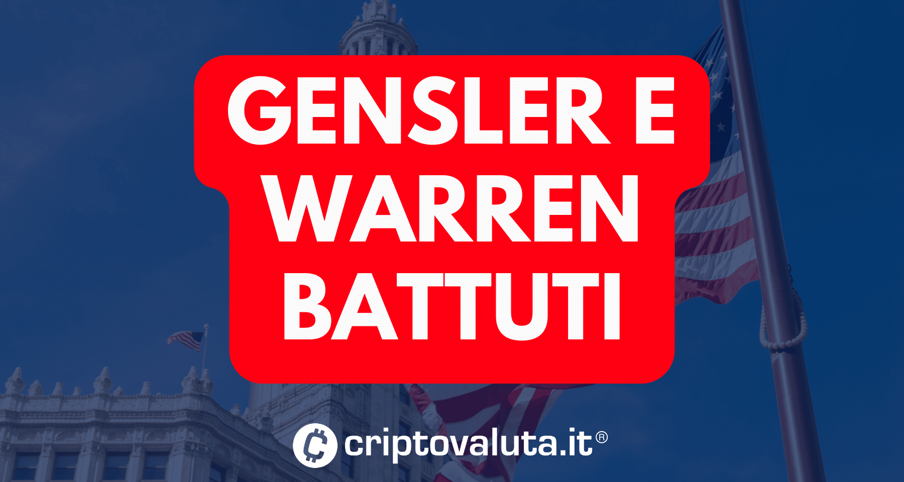Crypto BOMBA: il Congresso batte Gary Gensler. Tradimento democratico alla dottrina anti criptovalute